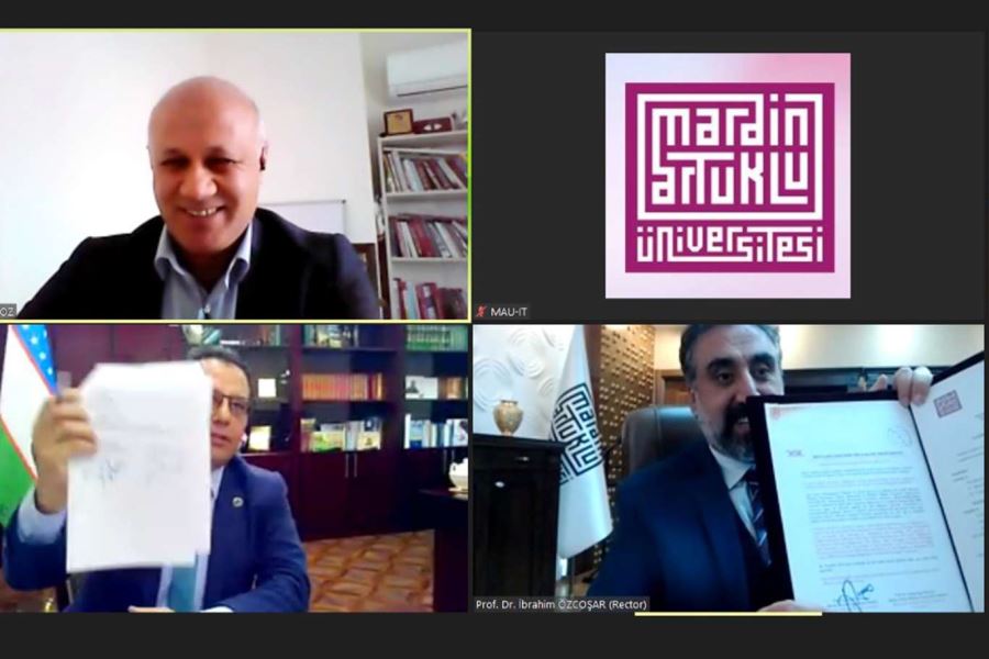 Mardin Artuklu Üniversitesi Özbekistan üniversitesi ile protokol imzaladı