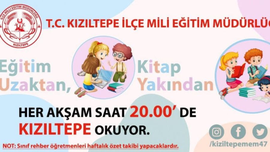 Kızıltepe’de akşam kitap okuma etkinliği başladı