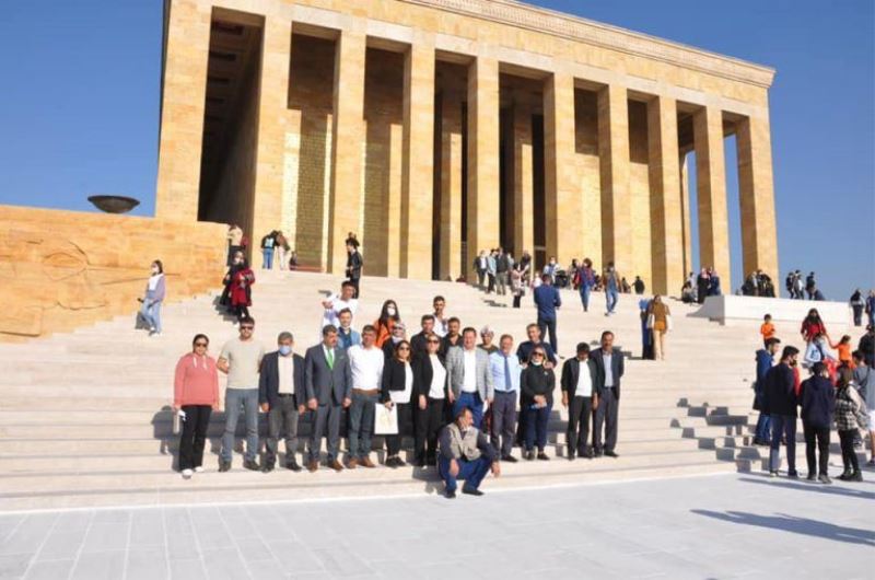 Mardinli şehit ve gazi aileleri Ankara ve Çanakkale’yi gezdi