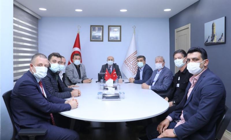 Vali Demirtaş, Mardin 1969 Spor Yöneticileri İle Bir Araya Geldi