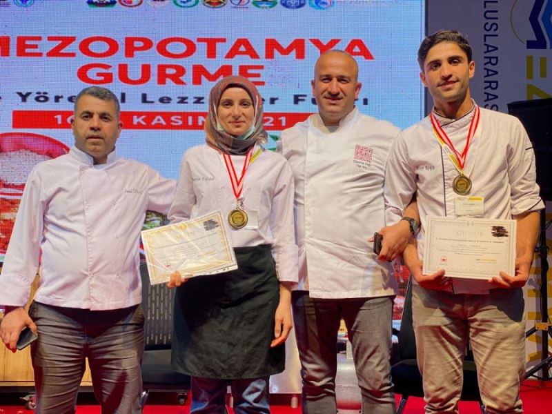 “MAÜ Gastronomi’’nin Madalya Geleneği Bozulmadı