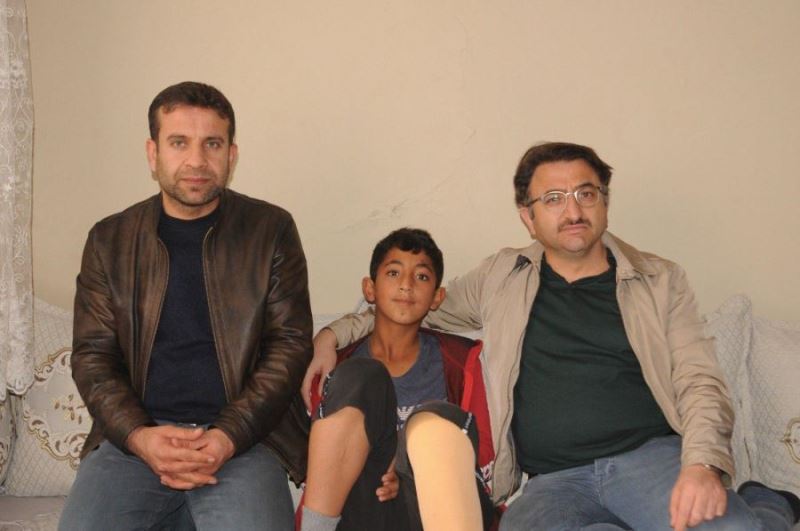 Rıfat Protez Bacağa Kavuştu