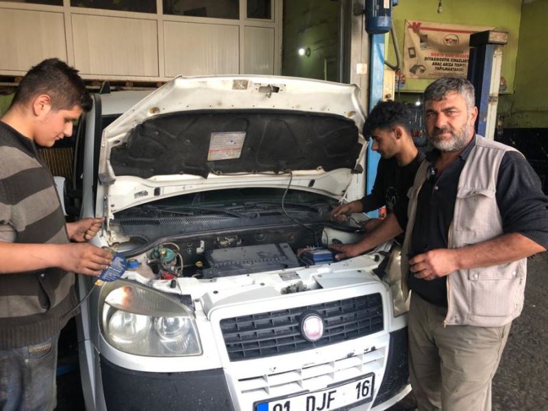 Oto tamircilerde kış bakımı mesaisi
