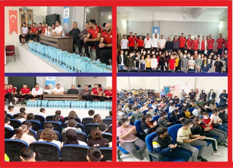 Yeni Kızıltepespor Voleybol Takımı Teknik Ekip ve Oyunculardan Örnek Davranış 