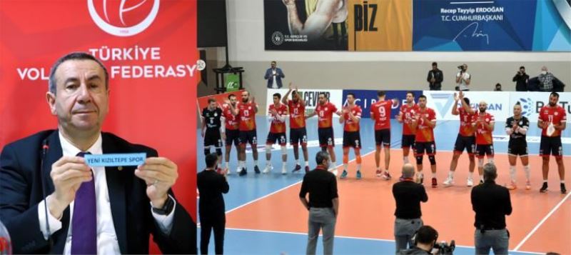 Kupa Voley’de Kızıltepe’nin Rakibi Ziraat Bankart Oldu