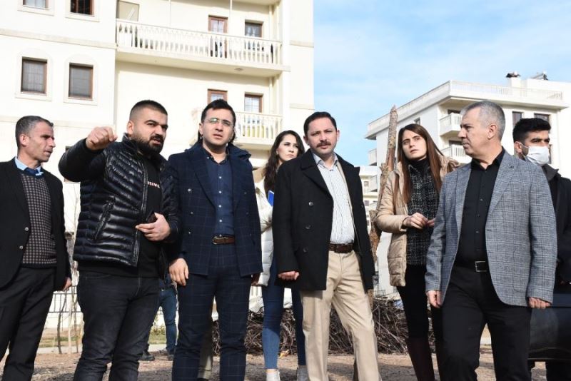 Çağ Deresi kenarındaki Millet Bahçesinde çalışmalar sürüyor