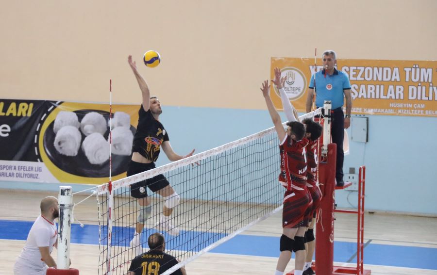 Yeni Kızıltepe Spor Efeler ligine emin adımlarla ilerliyor