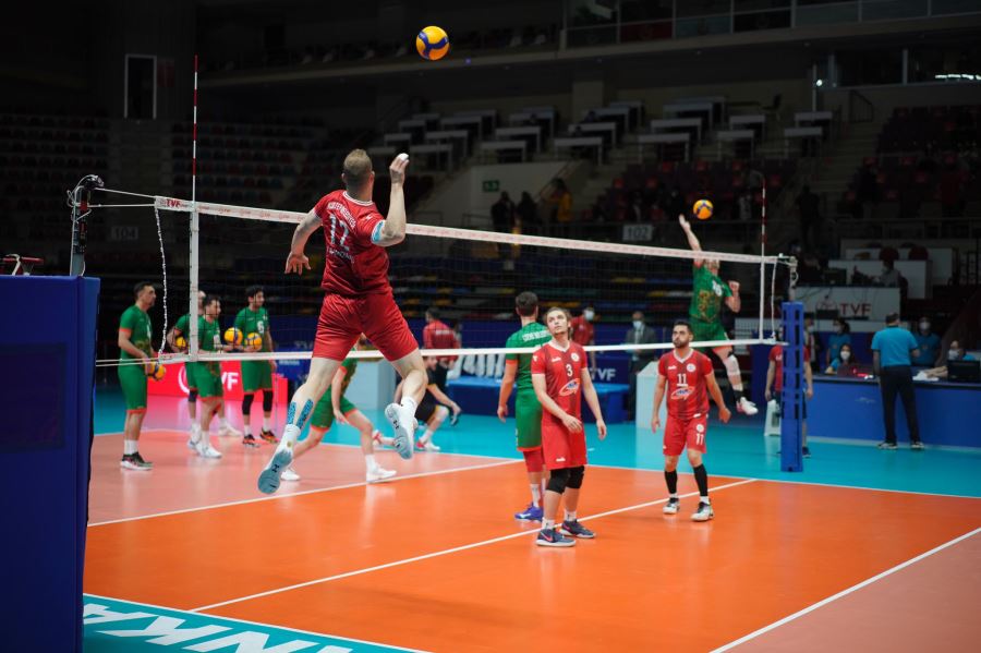 Erkekler 1. Ligi Final Etabı: Yeni Kızıltepe Spor Cizre Belediye’yi  3-0 yendi