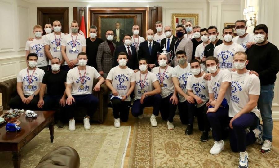 Bakan Süleyman Soylu Şampiyon Kızıltepe Spor