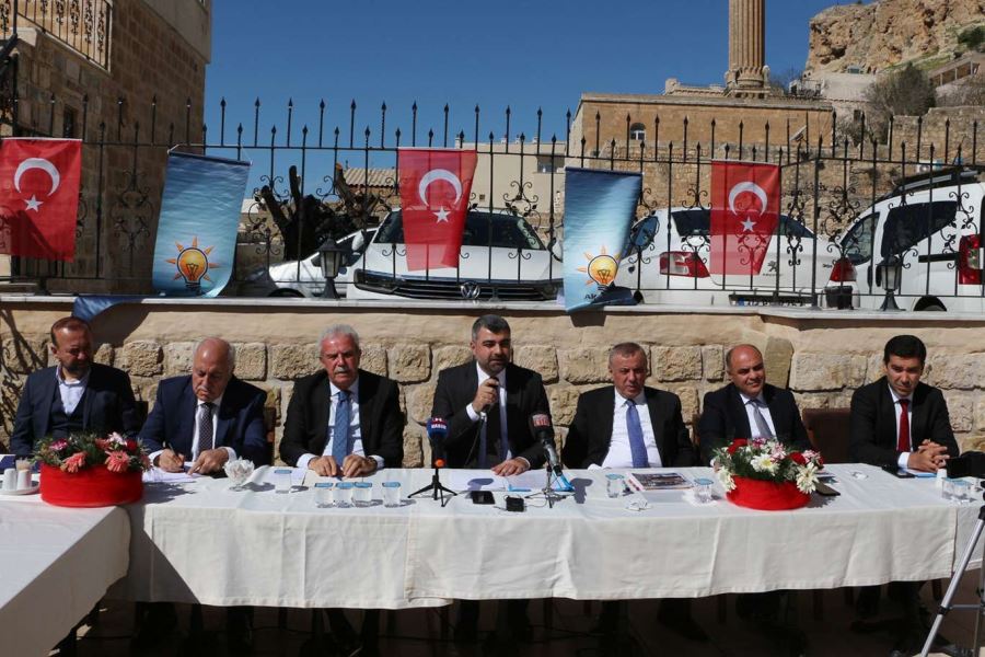 AK Partili belediyeler çalışmalarını anlattı