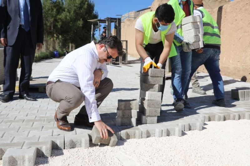 Kırsal mahallelerde üst yapı çalışması başladı
