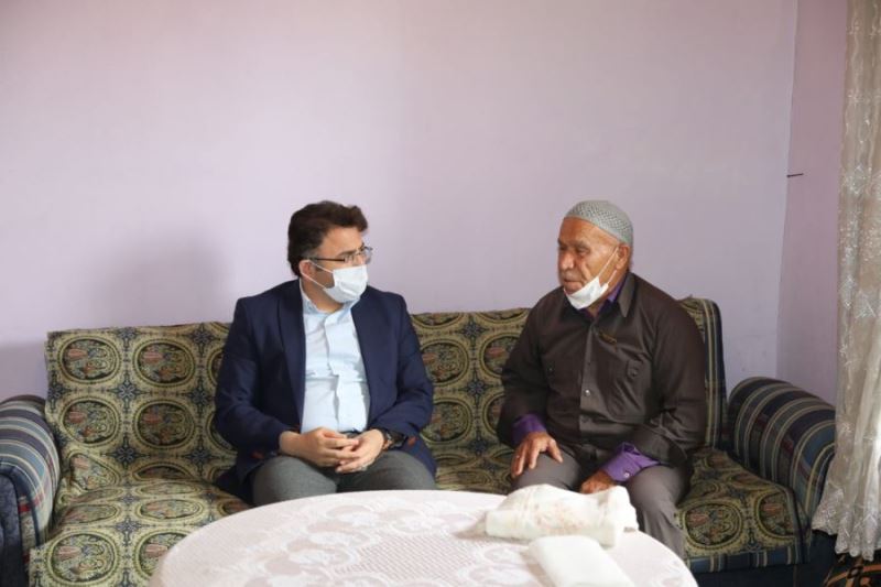 Bayramda Şehit Yakınları ve Gaziler Ziyaret Edildi