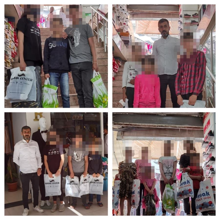 Yetim ve Öksüzler Derneği’nden 400 çocuğa bayramlık kıyafet