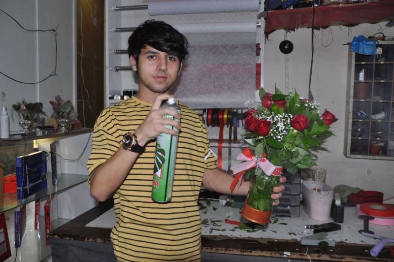 Kızıltepe’de çiçekçilerde Anneler Günü yoğunluğu