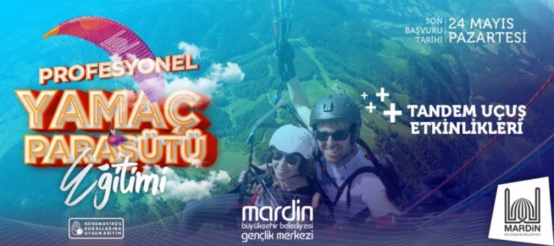 Yamaç Paraşütü Eğitimleri İçin Kayıtlar Devam Ediyor