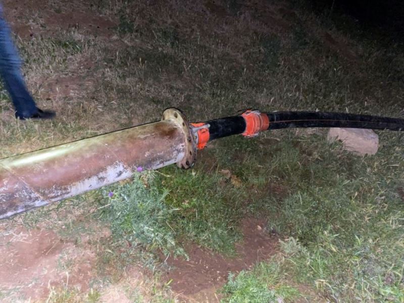 Vatandaşın içmesuyunu tarla sulamasında kullanan şahıslara idari cezai işlem uygulandı