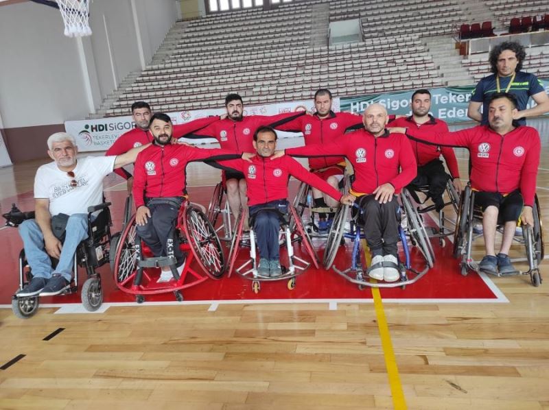 Kızıltepe engelli basketbol takımı play-offta