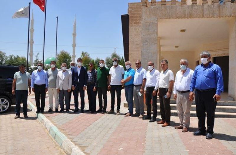 Hububatçılar sorun ve taleplerini Milletvekili Demirkaya’ya aktardı