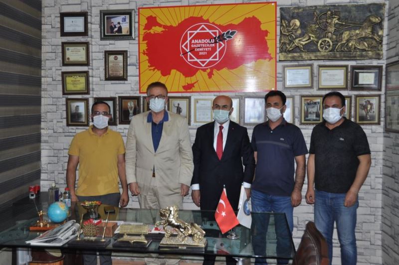 Vali Demirtaş’tan Anadolu Gazeteciler Cemiyeti