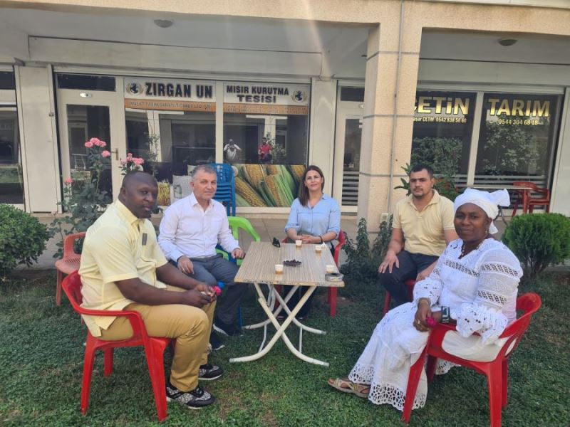 Kamerun Ticaret Heyetinden Kızıltepe Hububat Merkezine Ziyaret