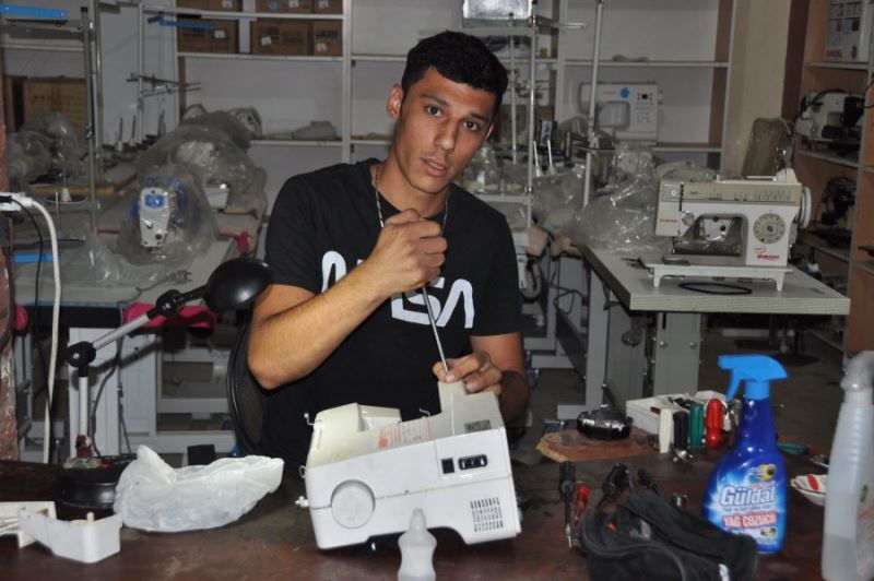 Suriye’deki iç savaştan kaçan Mahir Mardin’de zanaat sahibi oldu