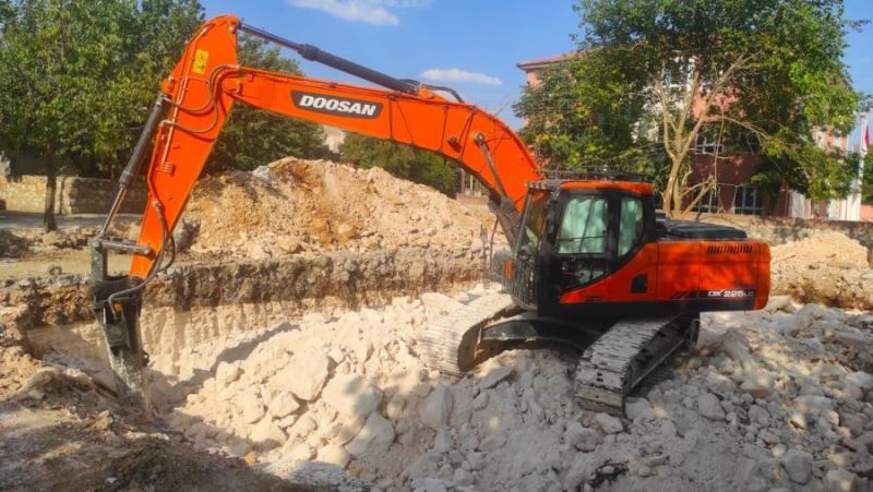 Dargeçit’te Kütüphane-Bilgi Evi’nin temeli atıldı 