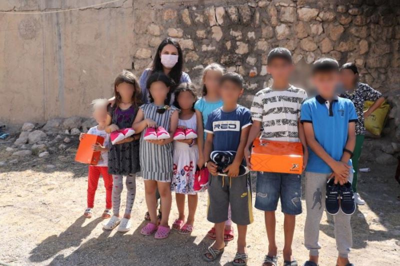 İhtiyaç sahibi çocukların bayramlığı Mardin Büyükşehir Belediyesinden