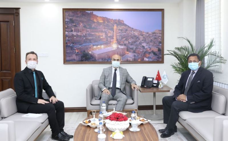 Hindistan Ankara Büyükelçisi Sanjay Panda’dan Vali Demirtaş’a Ziyaret
