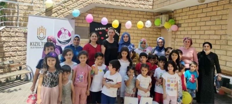 ADEM Ana sınıf öğrencileri karneyle tanıştı