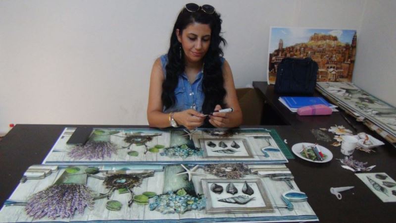 Kızıltepe HEM’de 3 boyutlu rölyef çalışmamaları herkesi büyülüyor