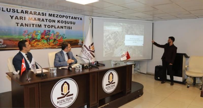 1. Uluslararası Mezopotamya Yarı Maraton Koşusu tanıtımı yapıldı