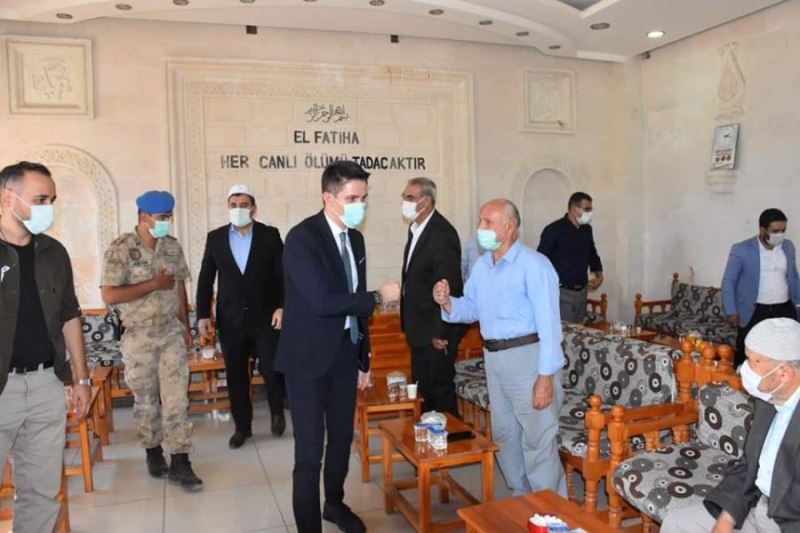 Kaymakam Çakır gurbetçi vatandaşın taziyesine katıldı