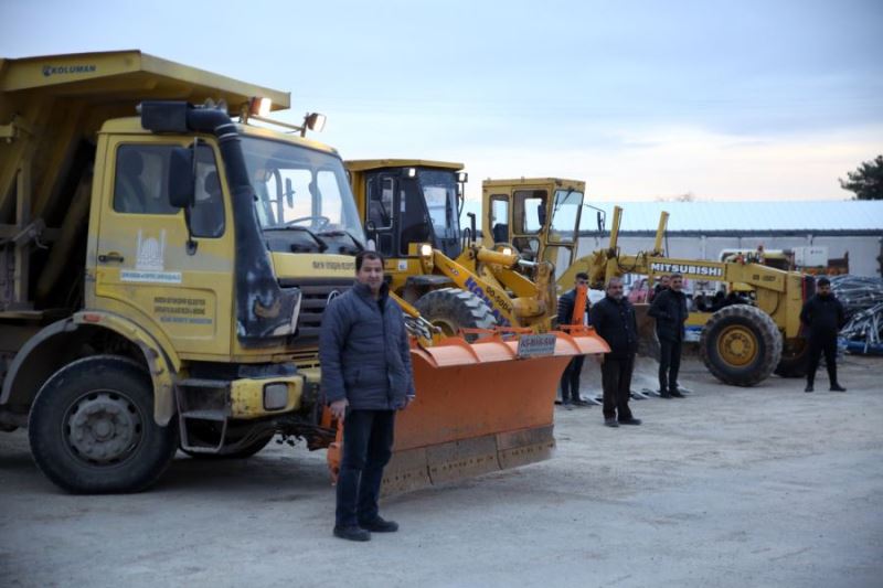 Mardin’de Beklenen Kar Yağışı Öncesi Çalışmalar Tamamlandı