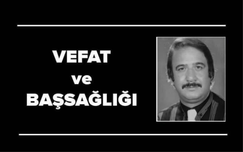 Kızıltepe’nin emektar eğitimcisi Adıbelli hayatını kaybetti