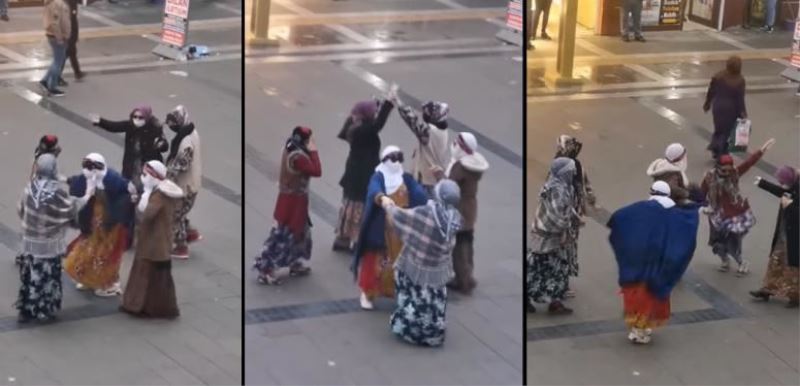 Kızıltepe meydanında serê salê kutlaması