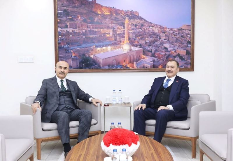 Eski Bakan Eroğlu’ndan Vali Demirtaş’a Ziyaret