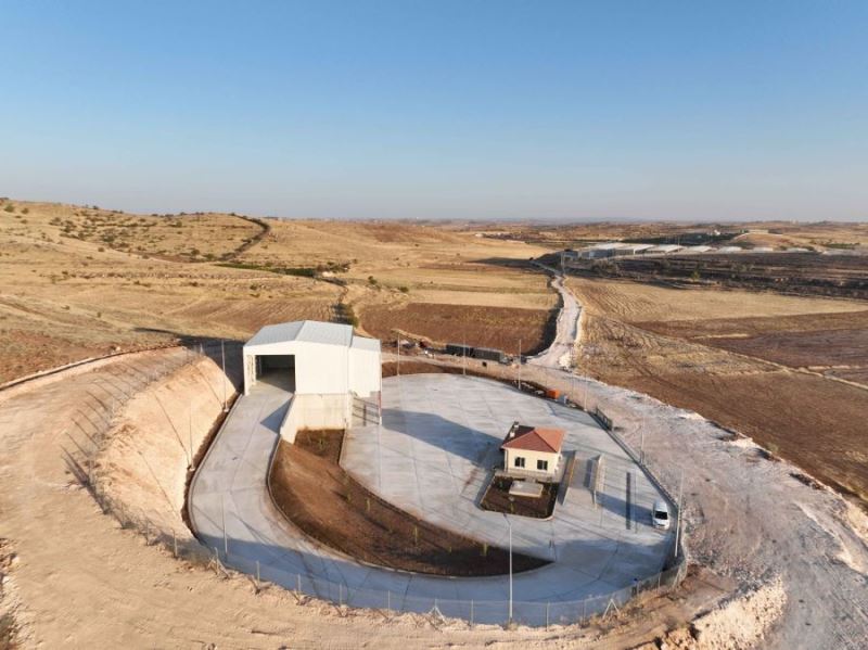 Midyat katı atık aktarma istasyonu tamamlandı