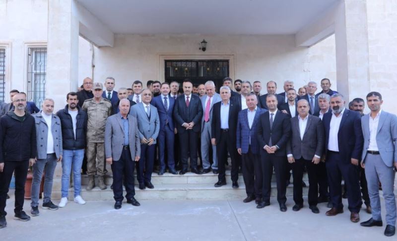 Vali Demirtaş, Nusaybin, Midyat ve Dargeçit’te Muhtarlar, STK ile Oda Temsilcileriyle Buluştu