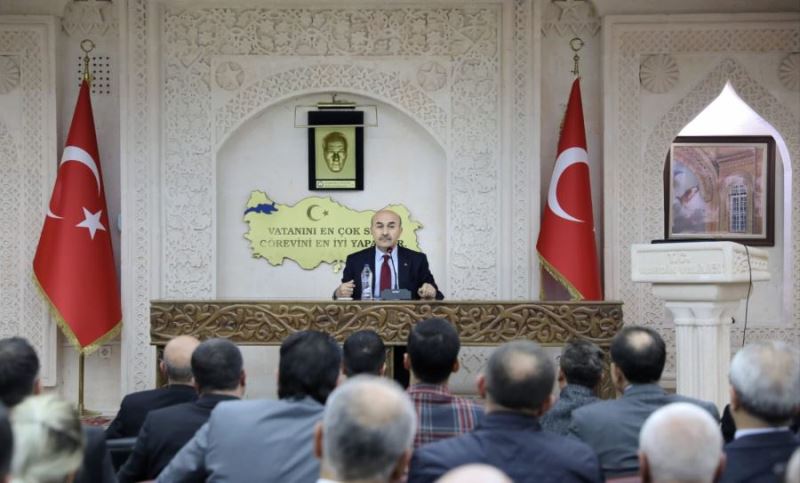 Vali Demirtaş STK ve Oda Temsilcileri ile Görüştü