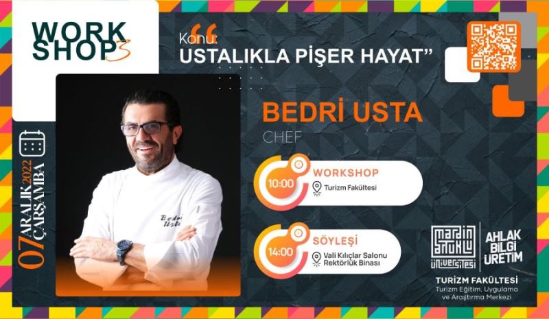 Türkiye’nin Fenomen Şefi Mardin’de Öğrencilerle Buluşuyor