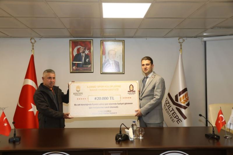 Kızıltepe Belediyesi’nden amatör kulüplere nakdi destek
