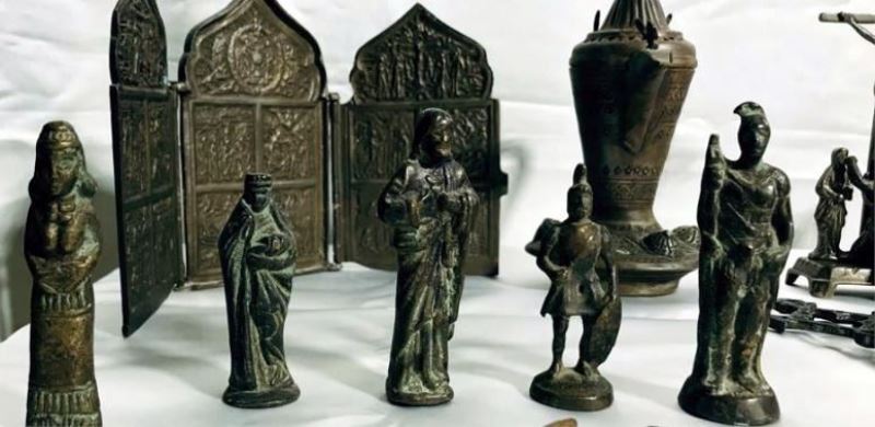 Kızıltepe’de 420 adet tarihi eser ele geçirildi