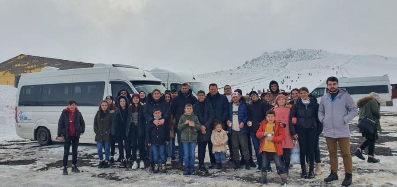 Şehit Çocukları Karacadağ’ın Keyfini Çıkardı
