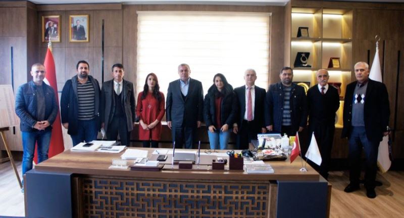 Gazeteciler Derneği’nden Başkan Şahin’e Ziyaret