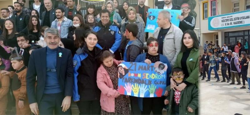 Toplum Polisinden Down sendromu farkındalık günü ziyareti