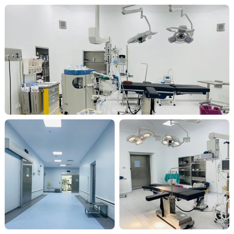 Hastanede tadilatı biten ameliyathaneler hizmet vermeye başladı