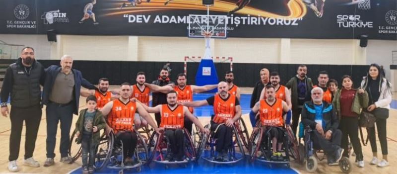 Kızıltepe Engelliler Amasya’dan galibiyetle döndü: 65-67