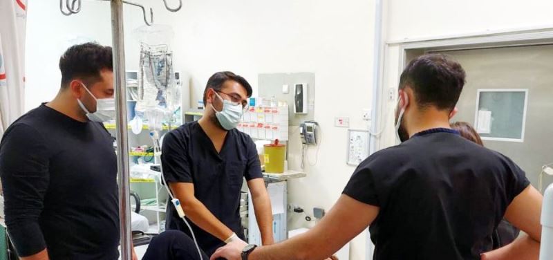 Kızıltepe’de 5 yaşındaki çocuğa santral katater açma işlemi gerçekleştirildi