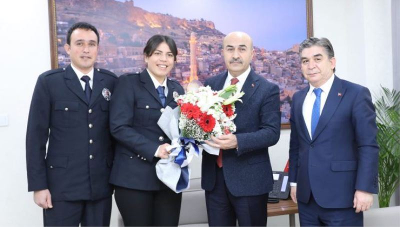 Emniyet Teşkilatından Vali Demirtaş’a Polis Haftası Ziyareti