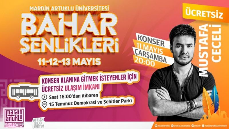 MAÜ’de Bahar Şenlikleri Başlıyor